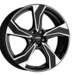 DEZENT KB DARK BLACK/POLISHED  5X 8x19 8/19 ET45 CB63.4