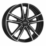 DEZENT KF DARK BLACK/POLISHED 6.5x17 5/17 ET32 CB66.1