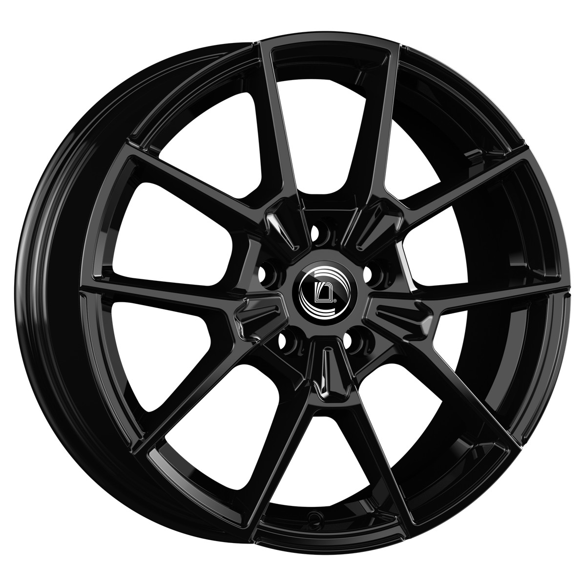 DIEWE-NEVE-GLOSSY-BLACK-6.5x16-5112-ET46-CB57.1_Alumiinivanteet_146301_1.jpeg DIEWE NEVE GLOSSY BLACK 6.5x16 5/112 ET46 CB57.1 - Image 1