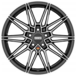 FONDMETAL THOE GLOSSY BLACK MACHINED  5X120 8x19 8/19 ET29 CB72.6