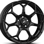 GMP RACEWAY NERO CORSA 7x17 4/108 ET30 CB65.1