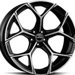 GMP ULTRIVITY X BLACK DIAM 8.5x19 5/130 ET50 CB66.5