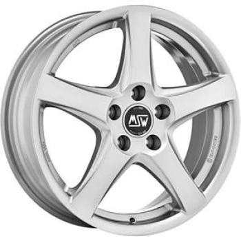 MSW 78 FULL SILVER 6,5X 6.5x17 5/17 ET49 CB66.6