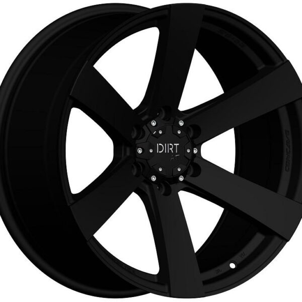 STATUSFÄLGAR D91 FLATBLACK 9x18 6/139.7 ET20 CB106.1
