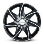 STATUSFÄLGAR R51 BLACK POLISHED 8x17 5/112 ET35 CB76