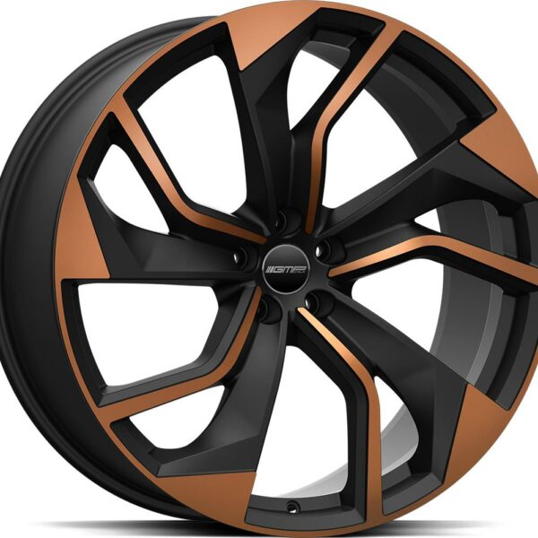 GMP REBEL SATIN BLACK BRONZE DIAM 8.5x20 5/112 ET35 CB66.5