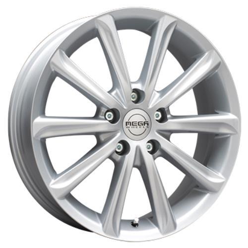MEGAWHEELS VIRGO SILVER 7x17 5/114.3 ET38 CB67.1