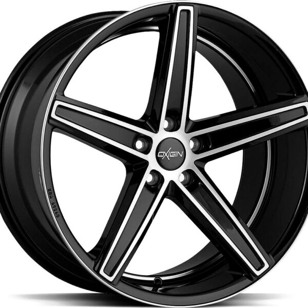 OXIGIN CONCAVE BLACK FULL POL 7.5x18 5/108 ET45 CB72.6
