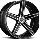 OXIGIN CONCAVE BLACK FULL POL 7.5x18 5/112 ET45 CB57.1