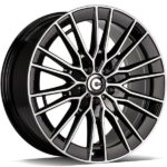 STATUSFÄLGAR BRAWL BLACK FRONT POLISHED 9.5x20 5/112 ET45 CB66.6