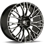 STATUSFÄLGAR FAME BLACK FRONT POLISHED 10.5x21 5/112 ET40 CB66.6