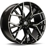 STATUSFÄLGAR FAST BLACK FRONT POLISHED 9x19 5/112 ET35 CB66.6
