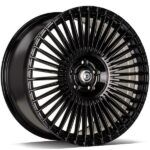 STATUSFÄLGAR GIFT BLACK GLOSSY 8x19 5/112 ET35 CB66.6