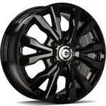 STATUSFÄLGAR HERO BLACK GLOSSY 6.5x16 6/130 ET54 CB84.1