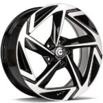 STATUSFÄLGAR IMAGINE BLACK FRONT POLISHED 7.5x18 5/114.3 ET45 CB73.1