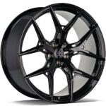 STATUSFÄLGAR MF.4 BLACK GLOSSY 10x22 5/112 ET20 CB66.6