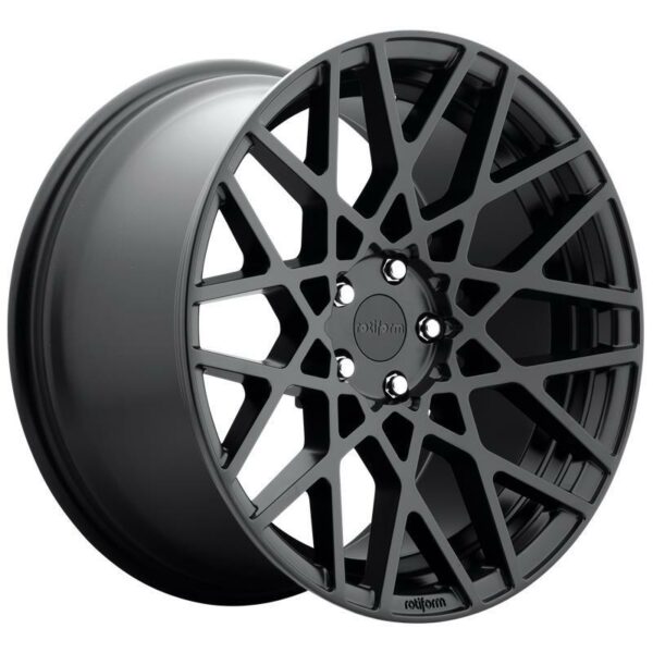 STATUSFÄLGAR RC112 MATTE BLACK 8.5x19 5/112 ET35 CB66.5
