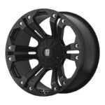 STATUSFÄLGAR XD778 MATTE BLACK 9x18 6/135-139.7 ET18 CB106.2