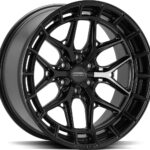 VOSSEN HFX1 SATIN BLACK 10x24 6/135 ET25 CB87.1