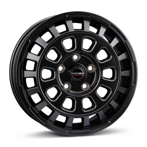 BORBET CW7 BLACK MATT 7x17 5/108 ET46 CB65.1