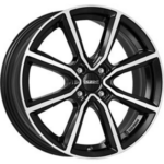 DEZENT TN DARK BLACK/POLISHED 6.5x16 5/16 ET32 CB65.1