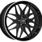 DOTZ LONGBEACH DARK BLACK/POLISHED LIP 9x20 9/20 ET38 CB66.6