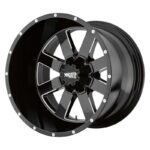 NICHE MO962 GLOSS BLACK MILLED 12x20 8/170 ET-44 CB125.5
