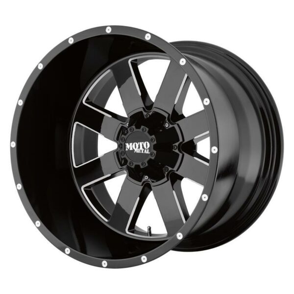 NICHE MO962 GLOSS BLACK MILLED 12x20 8/170 ET-44 CB125.5