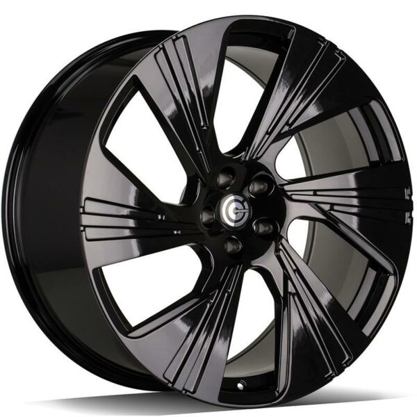 STATUSFÄLGAR IMPERIAL BLACK GLOSSY 9.5x21 5/112 ET25 CB66.5