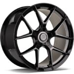 STATUSFÄLGAR MF.8 BLACK GLOSSY 10x20 5/112 ET19 CB66.6