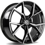 STATUSFÄLGAR PREDATOR BLACK FRONT POLISHED 6.5x16 5/100 ET38 CB57.1