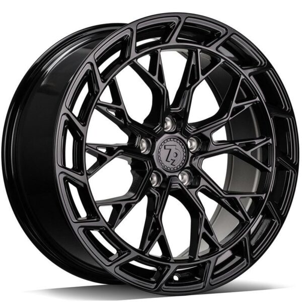 STATUSFÄLGAR SCF-Z BLACK GLOSSY 8x18 5/112 ET30 CB66.6