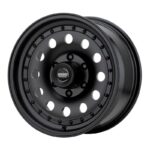 AMERICAN RACING AR62 SATIN BLACK 10x16 8/165.1 ET-25 CB130.8