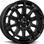 BROCK B45 SATIN BLACK MATT 8x20 5/130 ET43 CB84.1