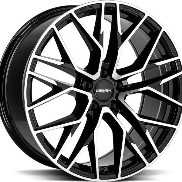CARMANI LUDWIG BLACK POL 8.5x19 5/120 ET45 CB65.1