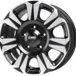 CMS C31 DIAMOND BLACK GLOSS 6,5X 6.5x16 5/16 ET60 CB65.1