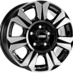 CMS C31 DIAMOND BLACK GLOSS 6,5X 6.5x16 5/16 ET60 CB71.1