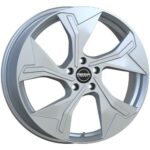 MEGAWHEELS TRITON DARK SILVER 7.5x18 5/108 ET46 CB63.3