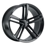 OHM LIGHTNING GLOSS BLACK 10.5x22 5/120 ET40 CB64.2