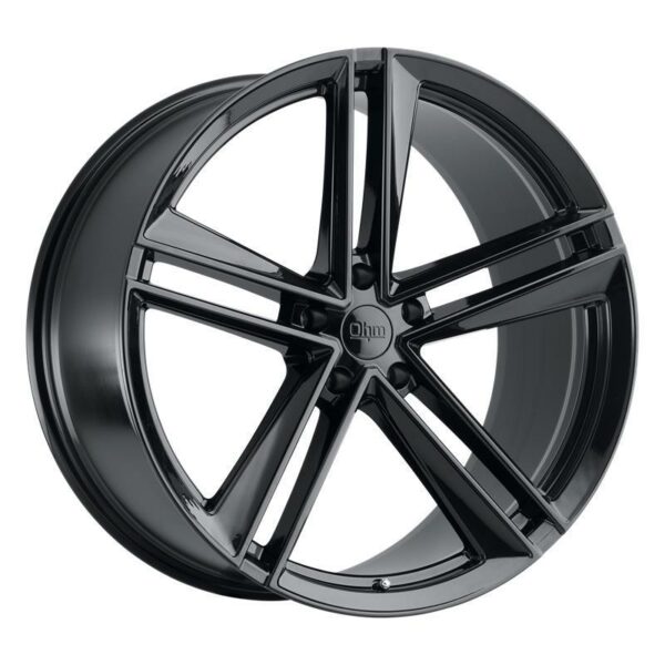 OHM LIGHTNING GLOSS BLACK 10.5x22 5/120 ET40 CB64.2