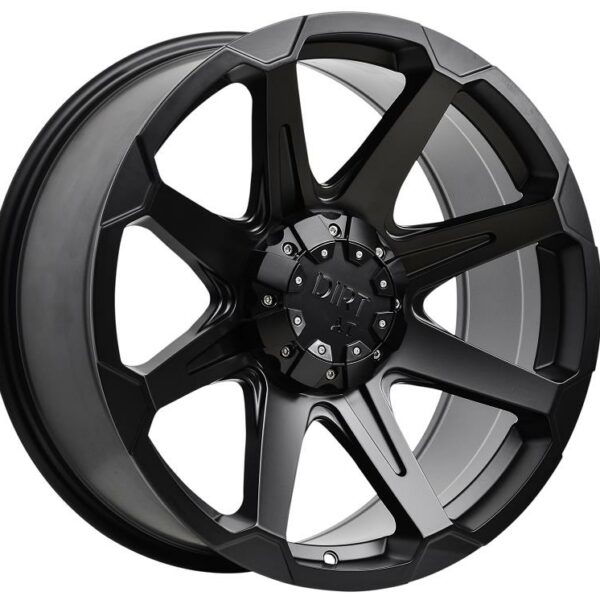 STATUSFÄLGAR D05 FLATBLACK 9.5x22 6/135-139.7 ET15 CB106.1