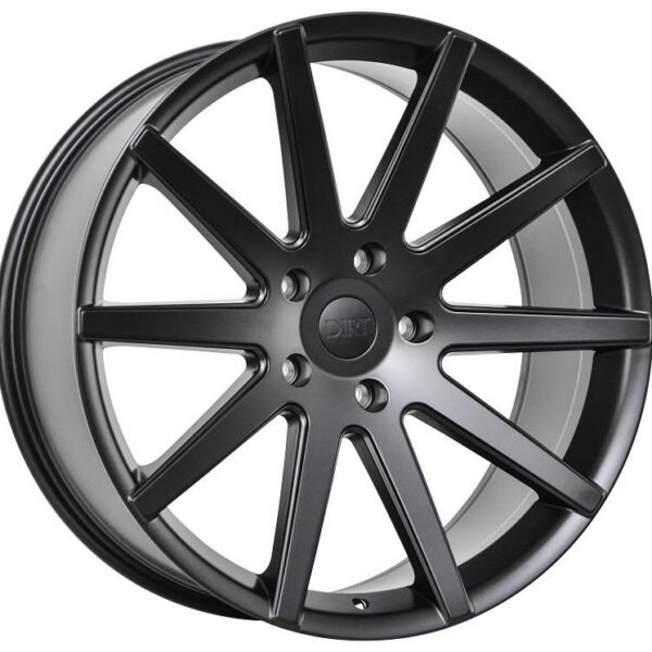 STATUSFÄLGAR D54 FLATBLACK 9.5x22 6/135 ET25 CB87.1