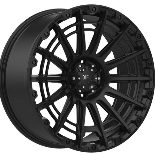 STATUSFÄLGAR D56 FLATBLACK 9x18 6/139.7 ET8 CB106.1