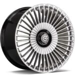 STATUSFÄLGAR HURRICANE DIAMOND HYPER SILVER 11x21 5/112 ET47 CB66.6