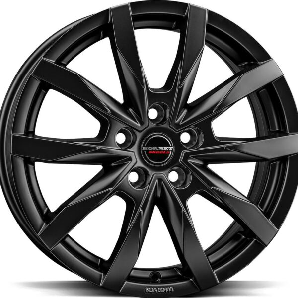 BORBET CW5 BLACK MATT 7.5x18 5/120 ET53 CB65.1