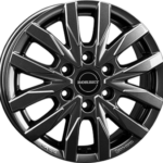 BORBET CW6 MISTRAL ANTHRACITE GLOSSY 6.5x16 5/16 ET62 CB84.1