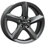 MEGAWHEELS TIGERA DARK MAT ANTHRACITE GREY 7.5x17 5/112 ET38 CB73.2