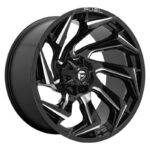STATUSFÄLGAR FC753 GLOSS BLACK MILLED 10x20 5/139.7-150 ET-18 CB110.2