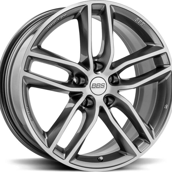 BBS SX PLATIN SILV POL 9x20 5/120 ET42 CB82