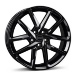 BORBET N BLACK GLOSSY 6.5x17 5/17 ET39 CB66.6